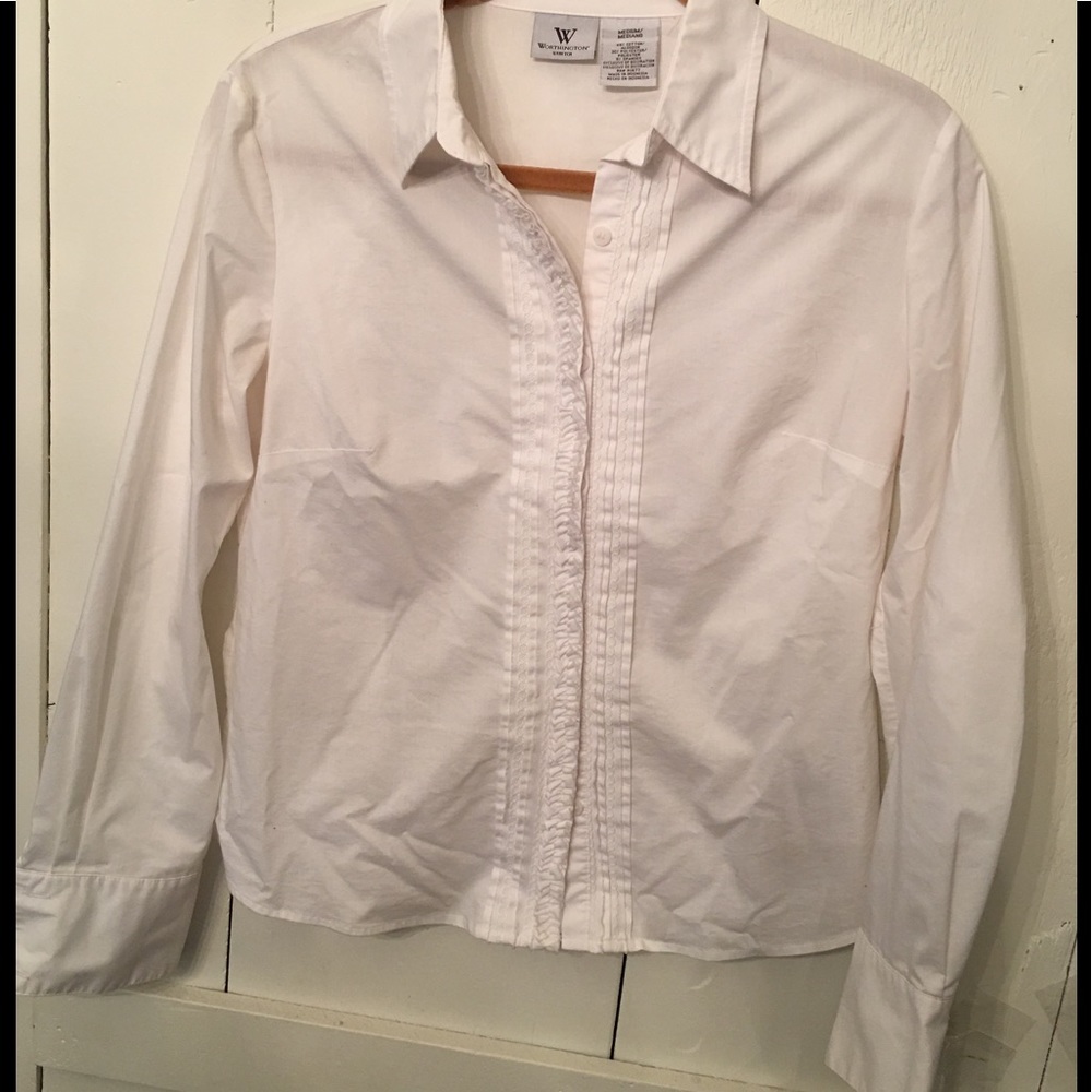 Worthington Ruffled Blouse